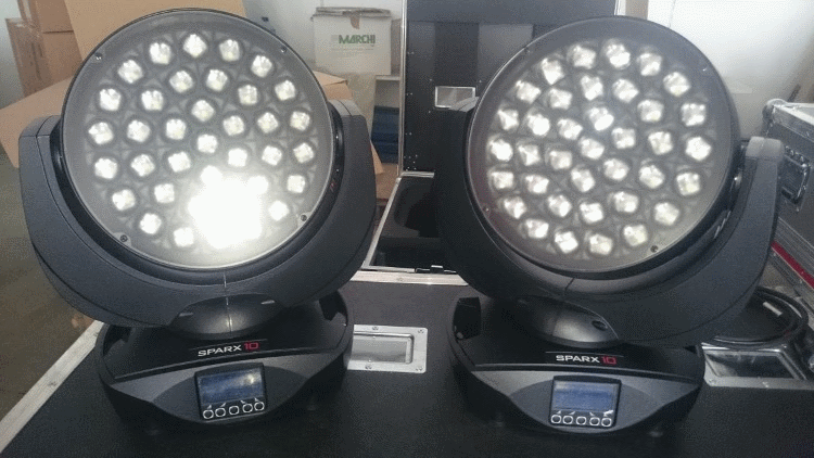 2 x JB Lighting "JB Sparx 10"