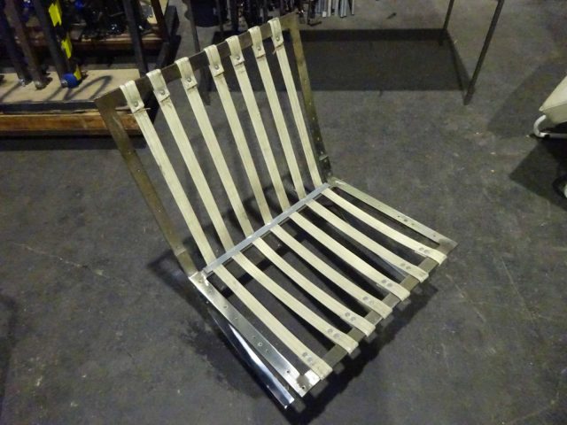 "Barcelona Chair“ (Nachbau)