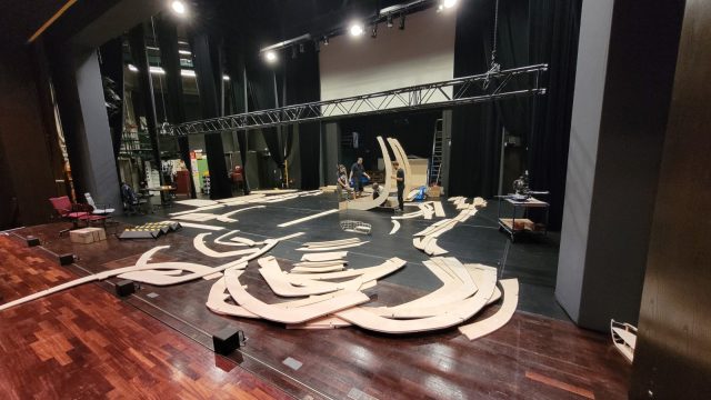 Holzschiff aus „Zar und Zimmermann“