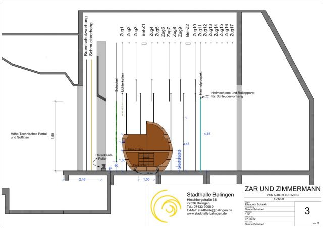 Holzschiff aus „Zar und Zimmermann“ – Technische Detailansichten