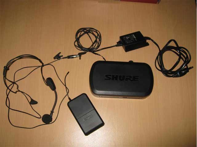 SHURE PG14E/PG-30-R10 Funksystem (Headset)