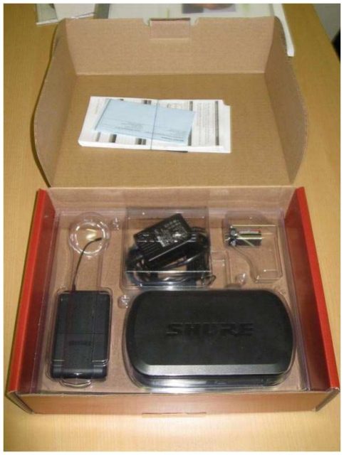 SHURE PG14E/PG-30-R10 Funksystem (Headset)