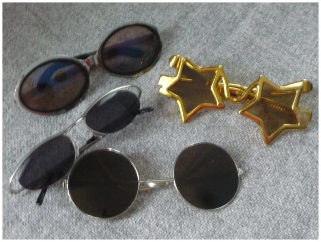 Brillensammlung aus Film und TV – Sonnenbrillen