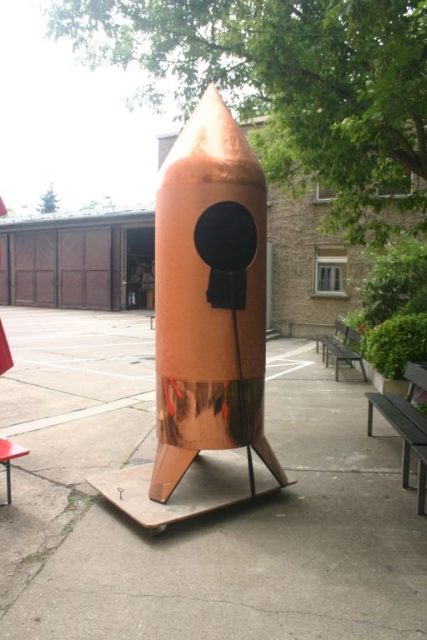 Rakete – Foto Rakete geschlossen