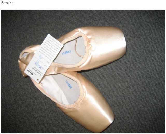 neue Ballettschuhe zu verkaufen – Bilder aller Modelle
