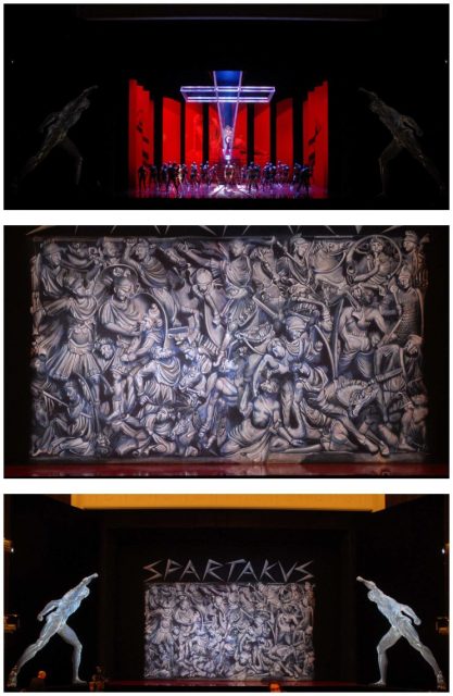 Ballettdekoration „Spartakus“