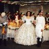 Biedermeier-Hochzeitskleid – Szenenfoto