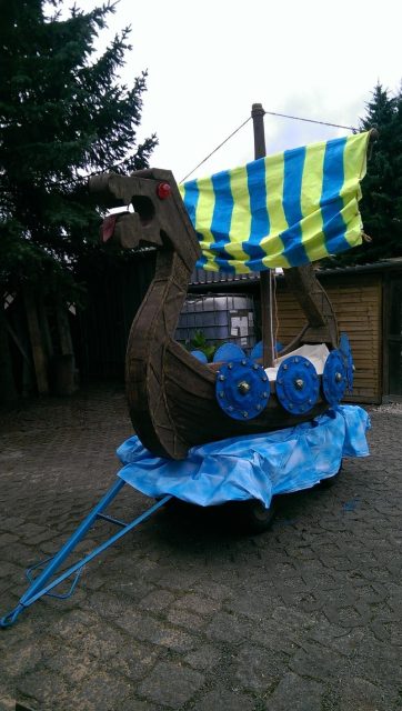 Deko-Wikingerschiff