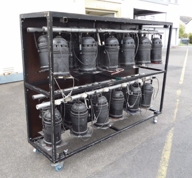 4 x Major 6er Bars mit PAR 64