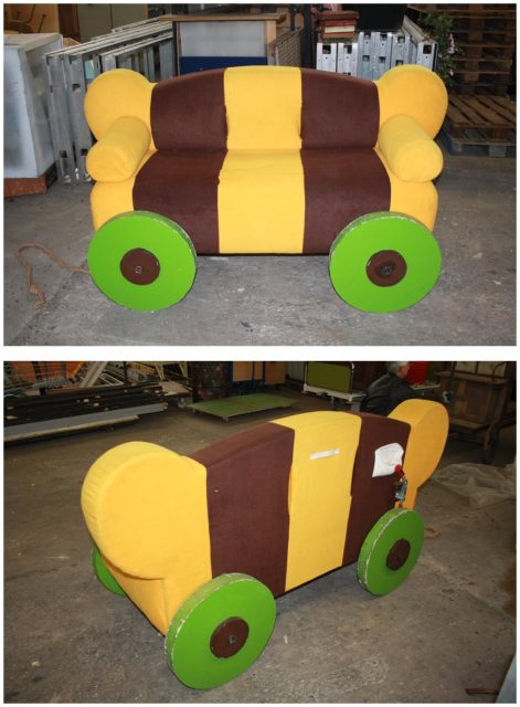 Janosch Sofa aus Puppenproduktion