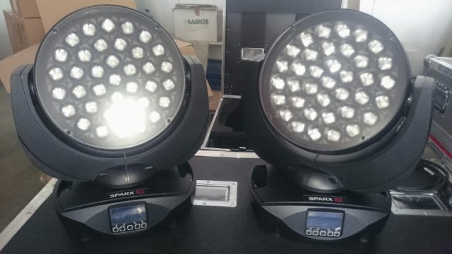 2 x JB Lighting "JB Sparx 10"